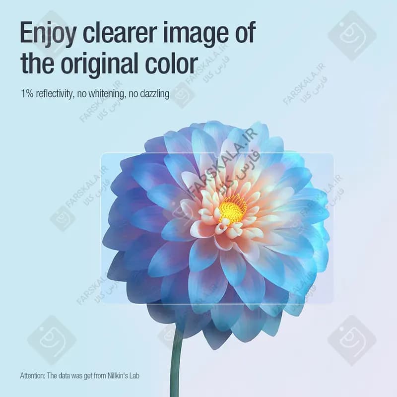برچسب محافظ صفحه نمایش نیلکین Pure AR Film تبلت سامسونگ Tab S9 — تصویر ۵
