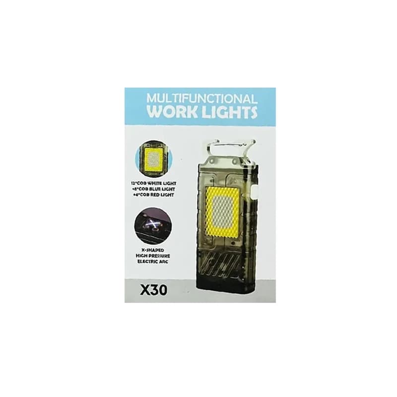 چراغ کار جاسوئیچی چندکاره و فندک الکترونیکی X30 — تصویر ۳