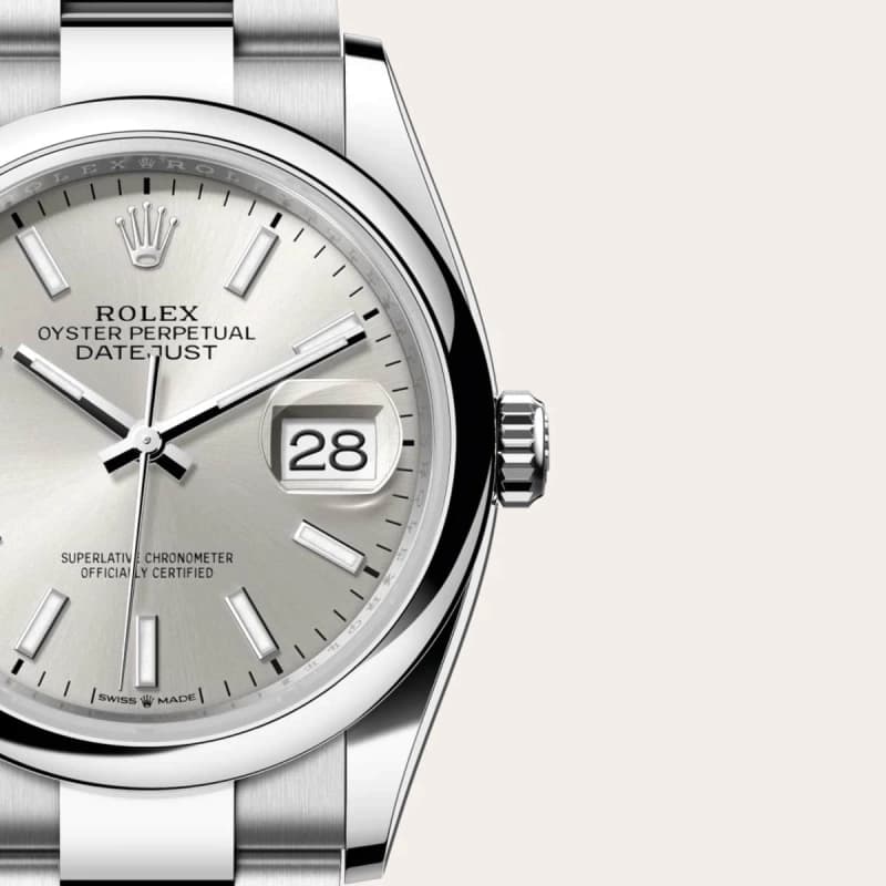 رولکس Datejust 36 نقرهای | رفرنس M126200-0002 — تصویر ۳