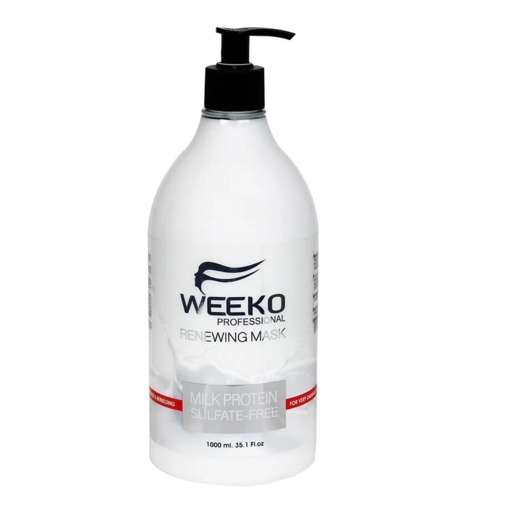 ماسک مو ویکو مدل Milk Protein مناسب موهای خشک و آسیب دیده 1000ml