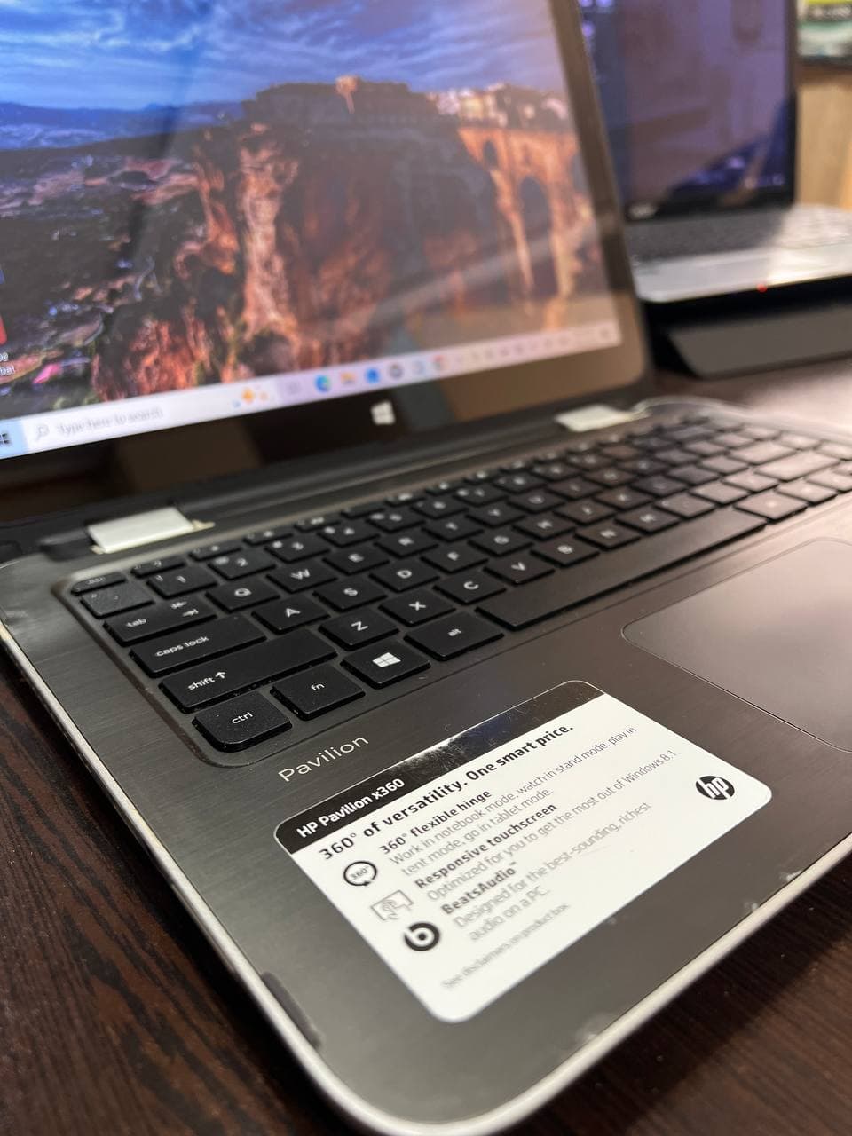 لپ تاپ HP Pavilion 13 x360 | Core i5-4210U | RAM 6GB | HDD 1TB | صفحه لمسی — تصویر ۸