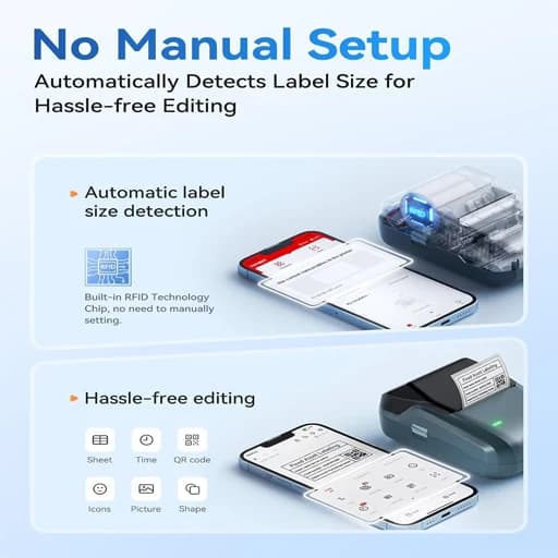 لیبل زن NIIMBOT B1 — تصویر ۵