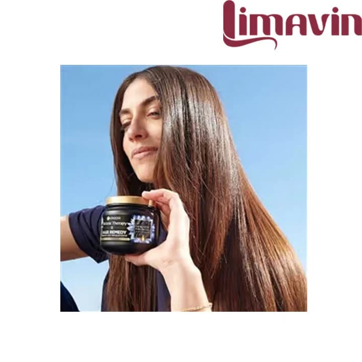 ماسک موی پاکسازی و آبرسان ذغال و روغن سیاه دانه گارنیه Magnetic Charcoal حجم 340 میلی لیتر — تصویر ۵