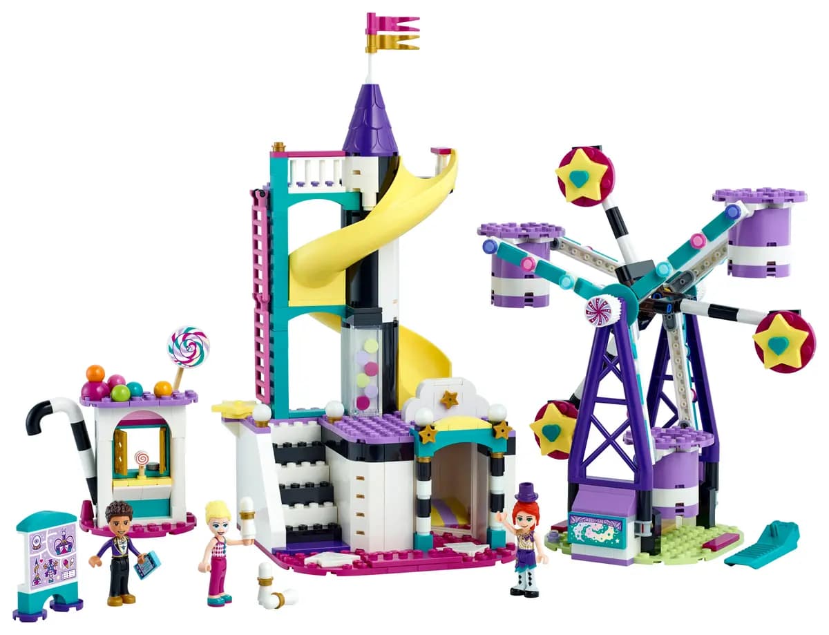 لگو Magical Ferris Wheel and Slide سری فرندز کد 41689 — تصویر ۲