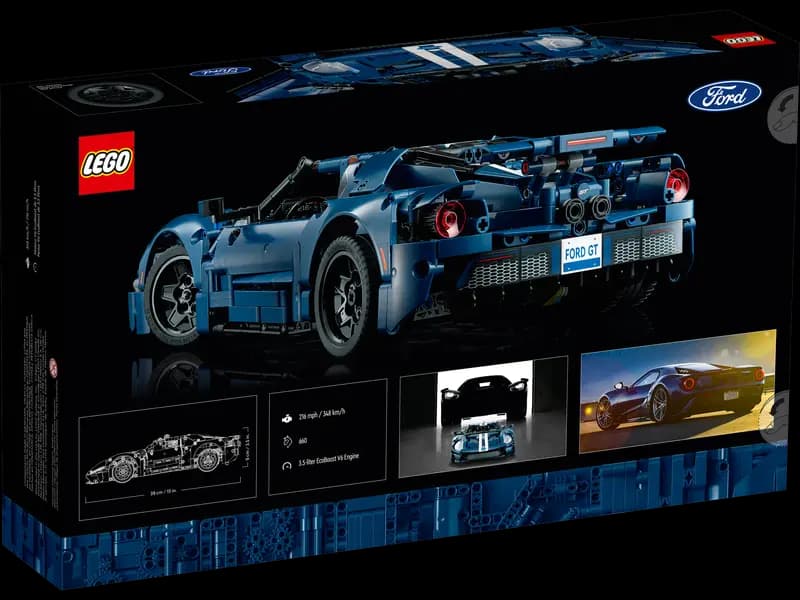 لگو 2022 Ford GT سری تکنیک کد 42154 — تصویر ۷