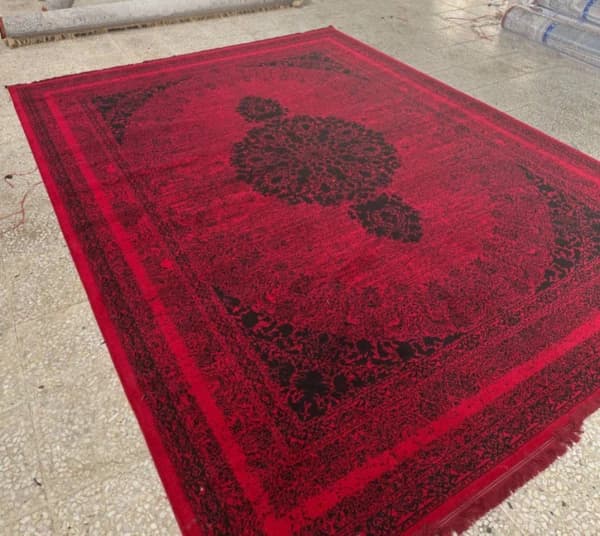 فرش وینتیج کهنه نما لاکی اقتصادی — تصویر ۴
