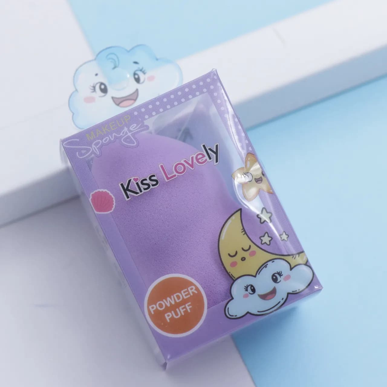 پد اسفنجی کمر باریک بیوتی بلندر kiss Lovely رنگ بنفش 91618