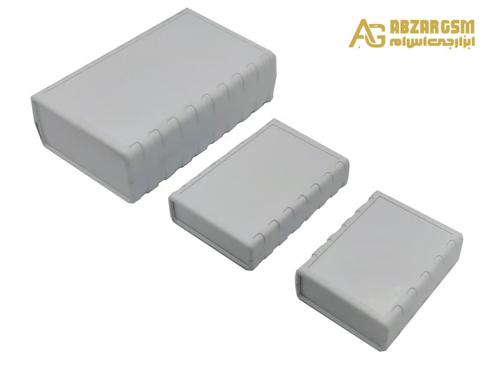 جعبه برد پلاستیکی چهار تکه مشکی مدل BMD سایز 164x100x51mm — تصویر ۲