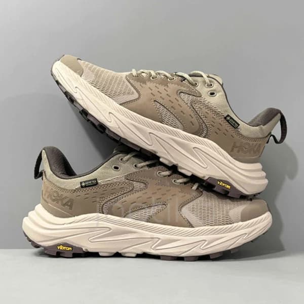 هوکا آناکاپا گورتکس Hoka Anacapa 2 Low Gore-Tex Dune & Oxford Tan — تصویر ۶