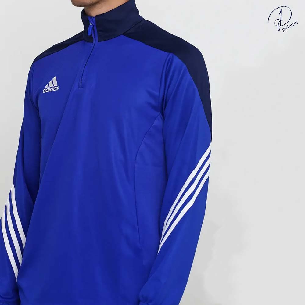 سویشرت نیم زیپ مردانه Adidas اورجینال — تصویر ۶