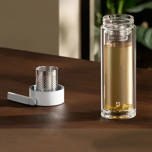 فلاسک شیشهای دو لایه شیائومی مدل MJBLB01PL — تصویر ۳