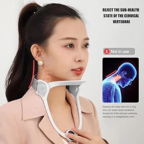 گردنبند اصلاح فرم گردن KASTWAVE با پشتیبانی چانه طراحی ارگونومیگ و تاشو — تصویر ۴