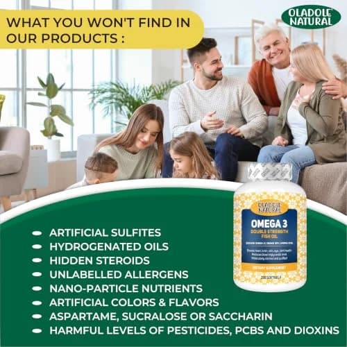 کپسول نرم امگا ۳ (Oladole Natural Omega-3) – ۲۰۰ عددی — تصویر ۵