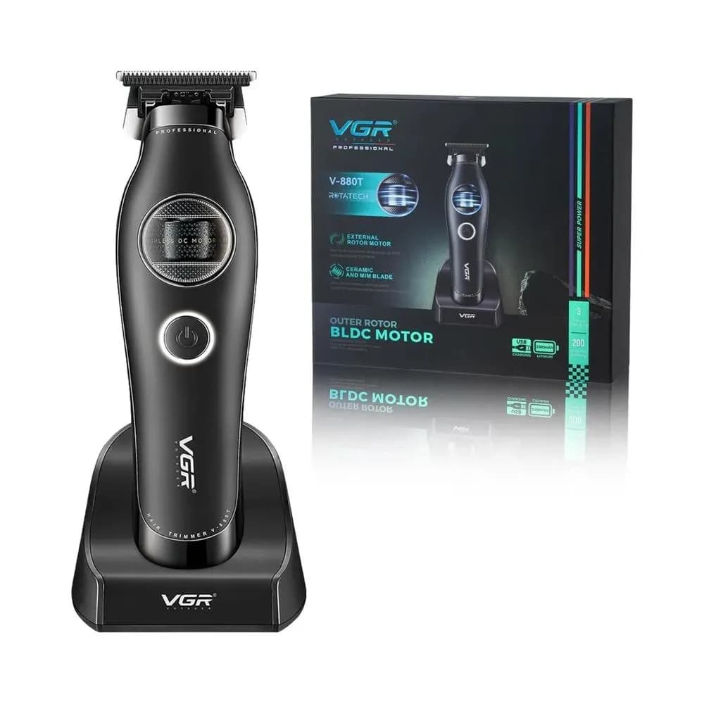 ماشین اصلاح موی صورت شارژی وی جی آر مدل V-880T