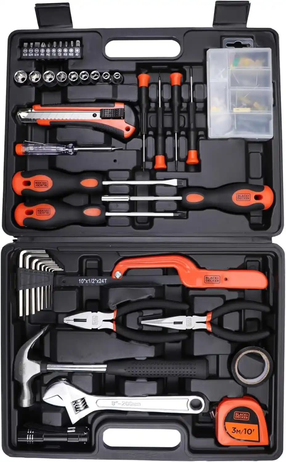 جعبه ابزار حرفه ای 126 عددی BLACK+DECKER خانگی،اداری،صنعتی