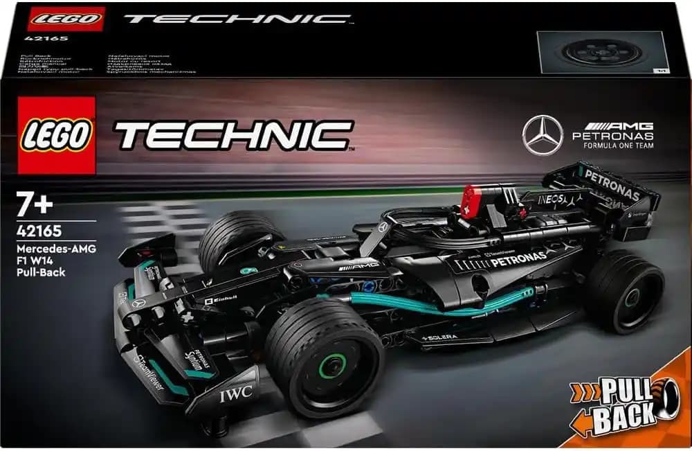 ماشین مسابقه لگو تکنیک مرسدس AMG F1 شامل 240 قطعه — تصویر ۴
