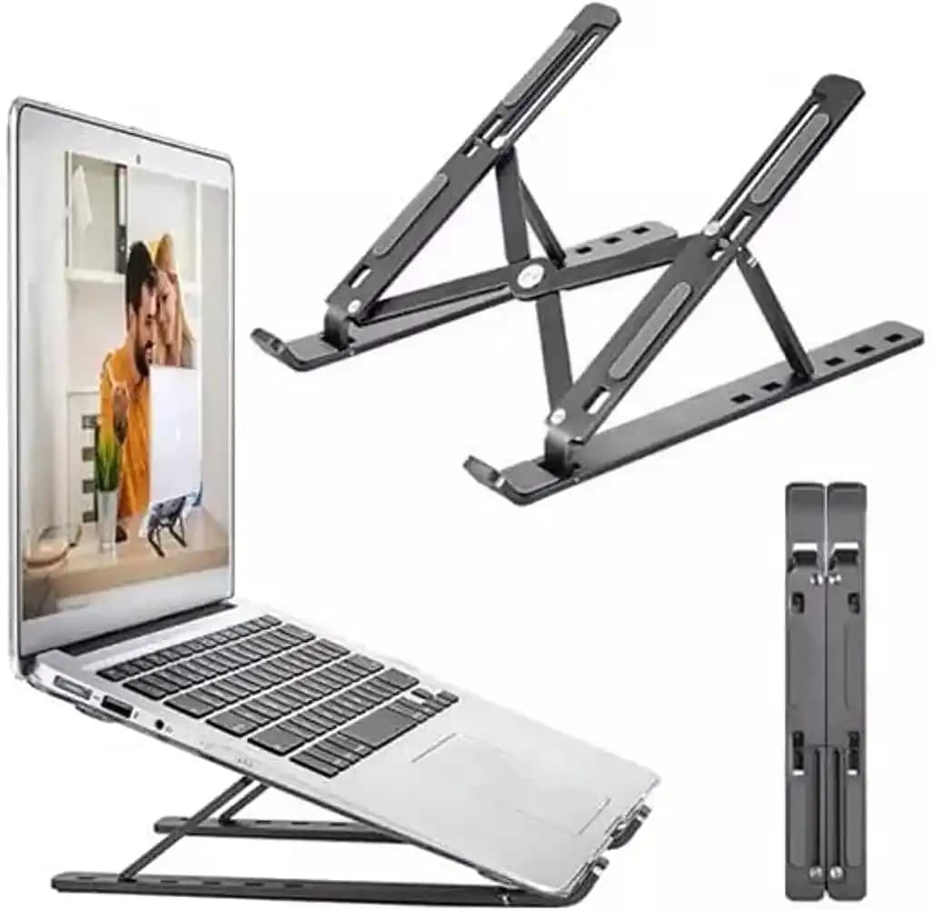پایه لپتاپ تاشو و قابل تنظیم AWH مدل Aluminium Laptop Riser