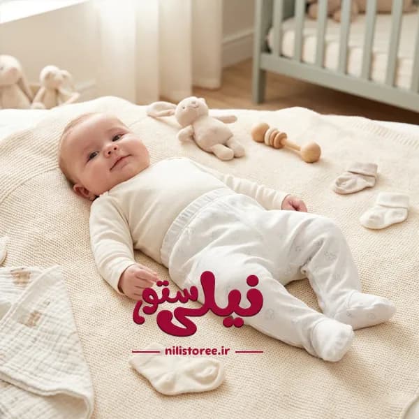 ست جعبه ای 10 تکه نوزاد طرح toys آبی برند کاسیوپه CASSIOPE — تصویر ۴