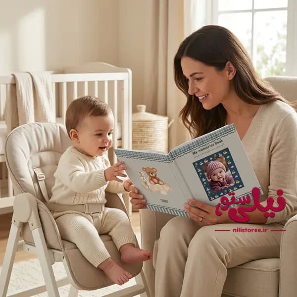 آلبوم خاطرات نوزاد طرح خرس برند ماماس پاپاس Mamas papas