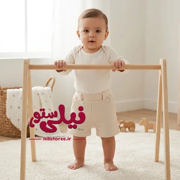 شلوارک فانتزی نوزادی پسرانه طرح کوالا پینو برند دانالو Danaloo