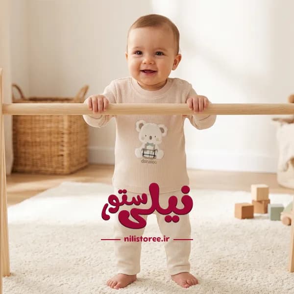 بلوز آستین بلند نوزادی پسرانه طرح کوالا پینو برند دانالو Danaloo