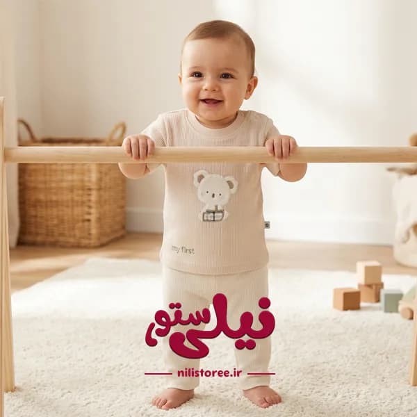 بلوز آستین کوتاه نوزادی پسرانه طرح کوالا پینو برند دانالو Danaloo