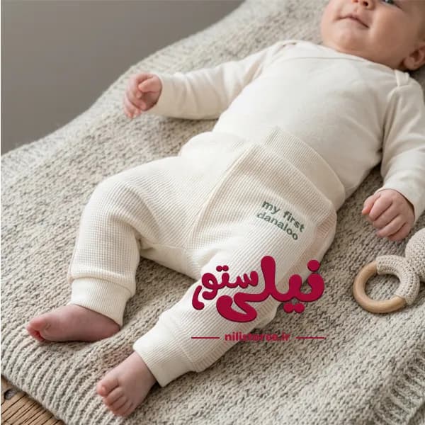 شلوار تیکه دوزی نوزادی پسرانه طرح کوالا پینو برند دانالو Danaloo