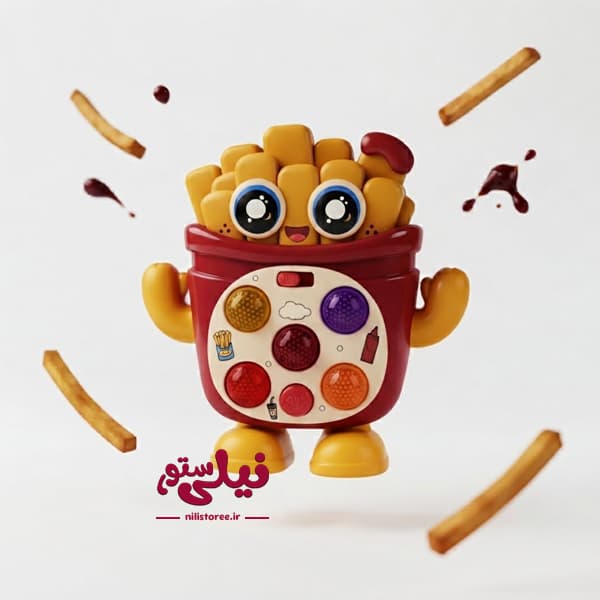 اسباب بازی موزیکال نوزاد طرح سیب زمینی برند JIALEGU TOYS کد 199D — تصویر ۲