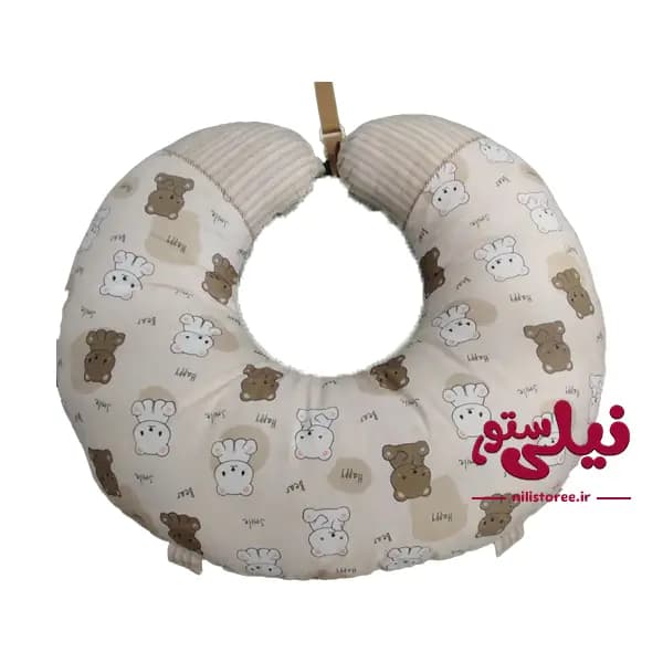 بالش شیردهی نوزاد طرح happy برند پرنسس Princess — تصویر ۳