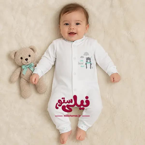 ست بیمارستانی نوزاد 7 تکه طرح خرس برند مادرکر mothercare — تصویر ۲