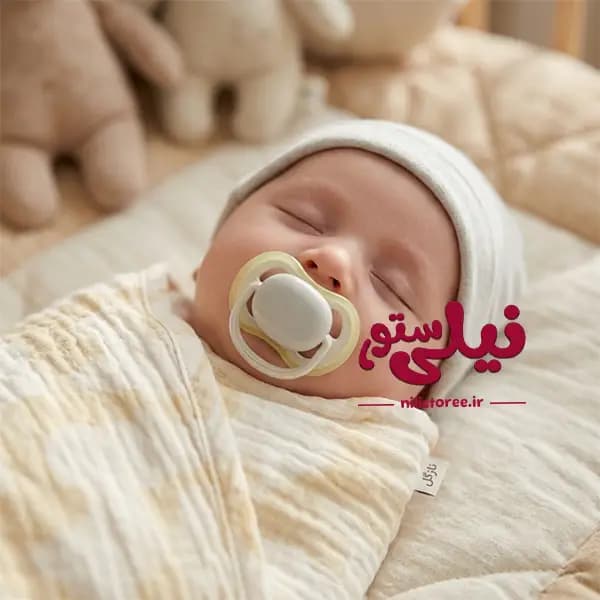 پستانک الترا ایر نوزاد 0 تا 6 ماه ساده برند اونت Avent کد 8515