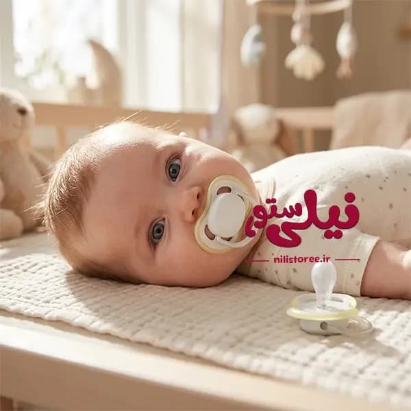 پستانک شب و روز نوزاد الترا ایر 0 تا 6 ماه برند اونت Avent کد 8569