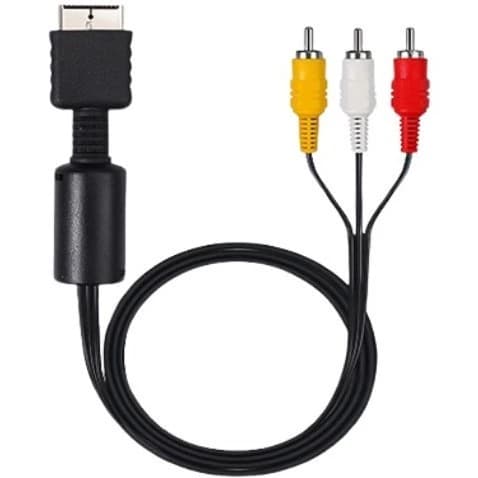 کابل تصویر اورجینال پلی استیشن 1 و 2 طول 1.5 متر