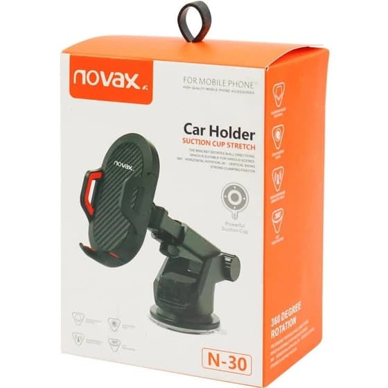 هولدر موبایل NOVAX N-30 | پایه نگهدارنده گوشی خودرو نواکس مدل N30