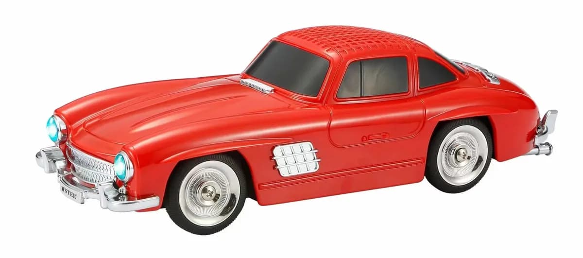 اسپیکر بلوتوثی طرح ماشین WSTER WS-300SL | اسپیکر خودرو کلاسیک مرسدس — تصویر ۲