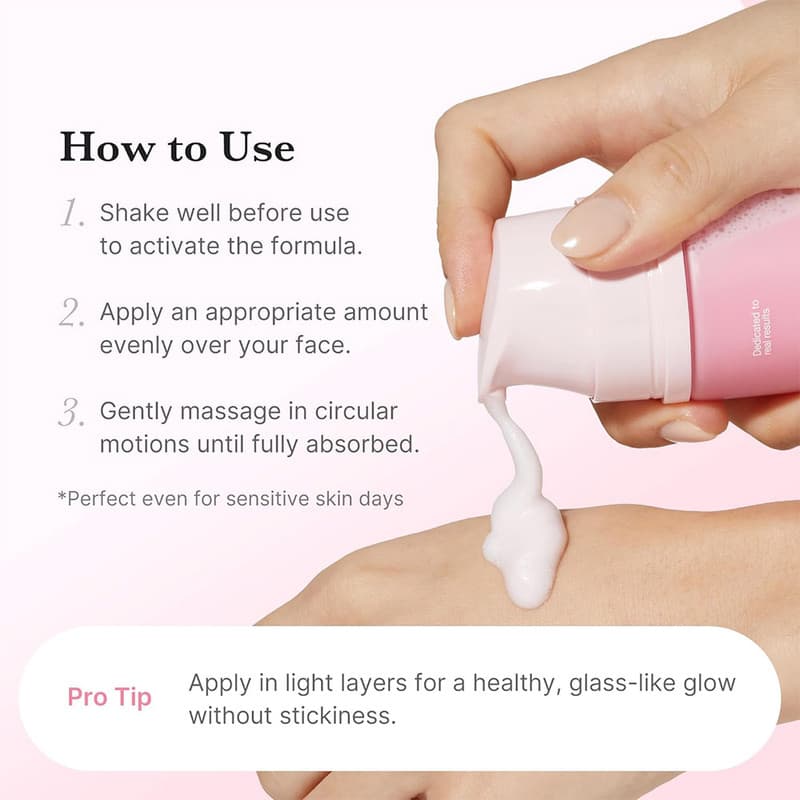 سرم درخشانکننده وترمیمکننده مدیکیوب مدل pdrn pink collagen bubble مناسب برای انواع پوست حجم 95 میلیلیتر — تصویر ۳