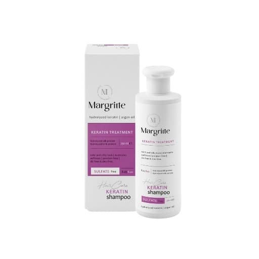 شامپو کراتینه مارگریت (بدون سولفات Sulfate Free) Margritte Keratin Shampoo
