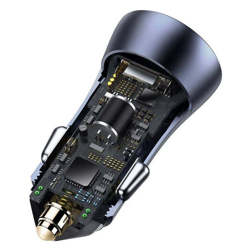 شارژر فندکی باسئوس مدل TZCCJD-40W به همراه کابل تبدیل USB-C — تصویر ۷