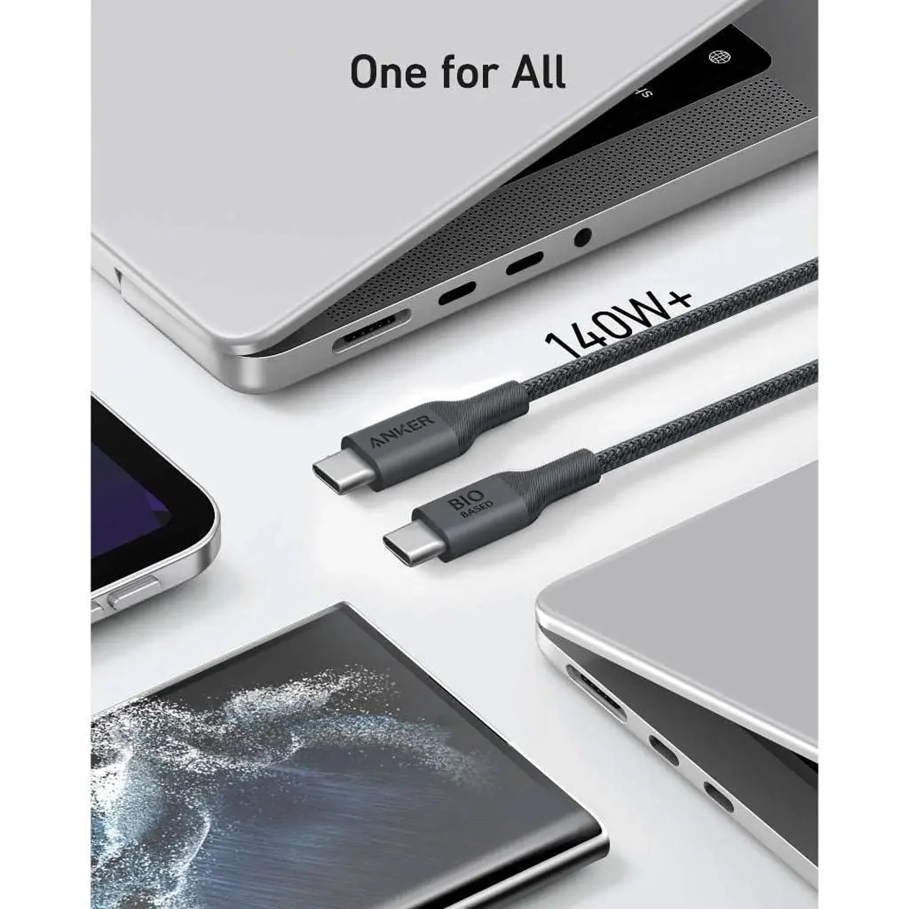 کابل USB-C انکر مدل A80F5H11 طول 0.9 متر — تصویر ۴
