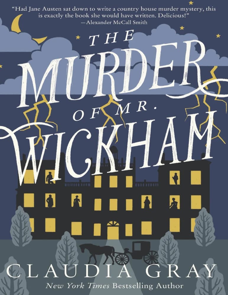 کتاب The Murder of Mr. Wickham (قتل آقای ویکهام) نسخه انگلیسی PDF / کلودیا گری