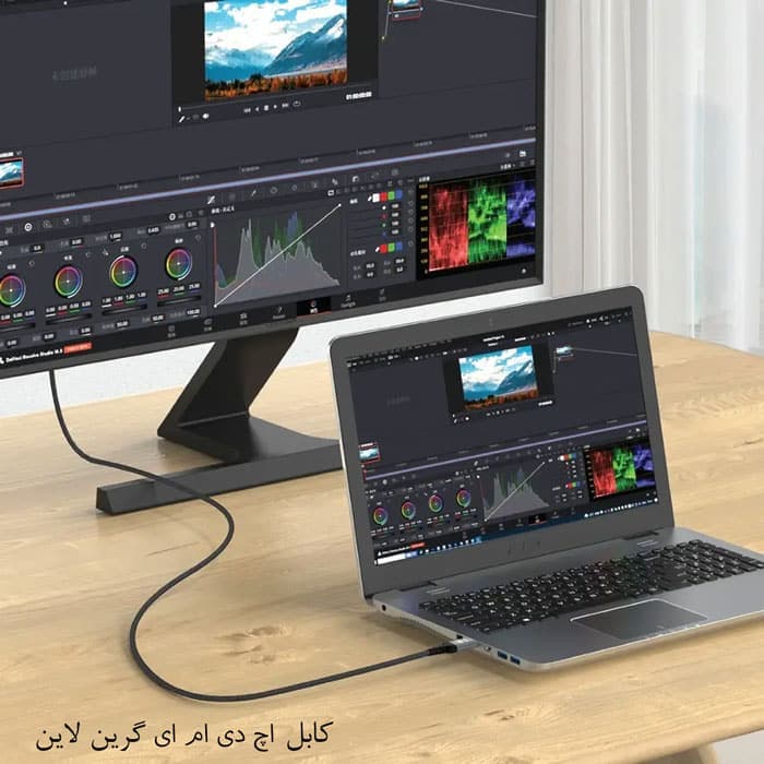 کابل HDMI گرین لاین Green Lion مدل GN8KHDMI3HDBK طول 3 متر — تصویر ۴
