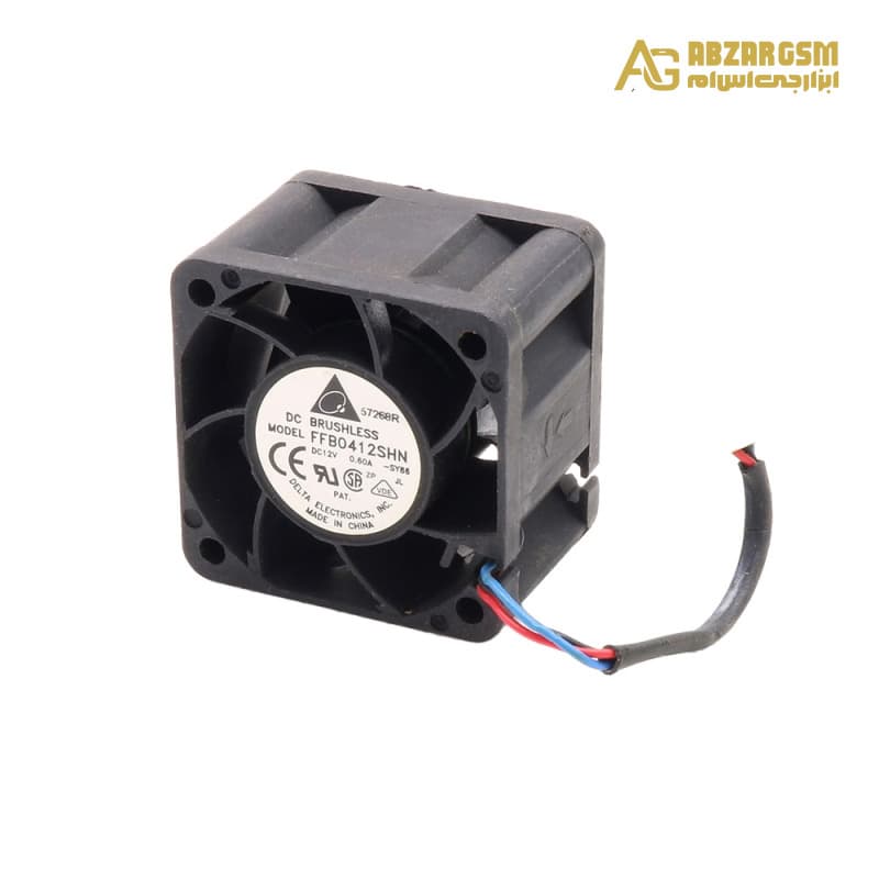 جت فن 12V-0.6A سایز 4x4x2.8 مارک DELTA مدل FFB0412SHN