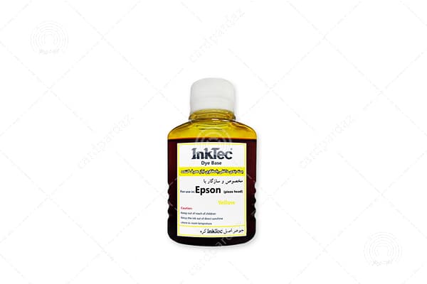 جوهر پرینتر اپسون زرد ۱۰۰ سی سی داخلی InkTec