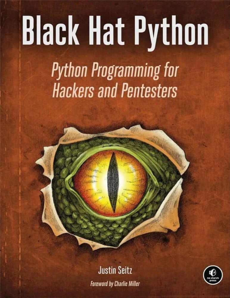 کتاب مرجع آموزش پایتون (black hat python) نسخه انگلیسی pdf | نویسنده:justin seitz