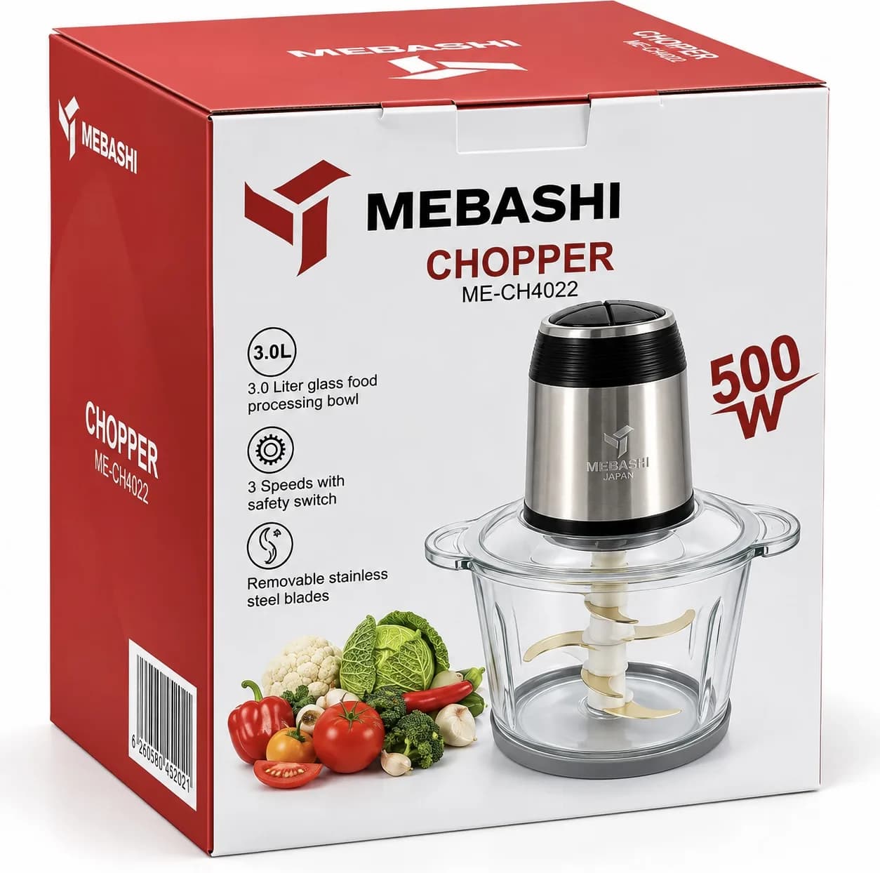 خردکن 3000 میلیلیتری مباشی مدل CH4022 — تصویر ۷