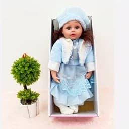 عروسک هوشمند سخنگوی سارا 40 سانتی وه شعر و قصه هم میخونه موهاشم کاشته — تصویر ۶