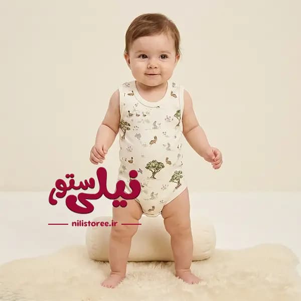 زیردکمه رکابی نوزاد طرح برکه برند آدمک