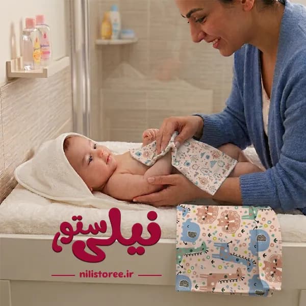 خشک کن ۲ عددی نوزاد برند بیبی فورلایف baby4life کد 13 — تصویر ۲