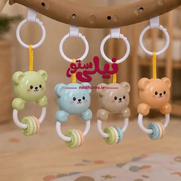 تشک بازی و واکر نوزاد طرح پیانو برند کیدزگیم kids game کد 1011 — تصویر ۳