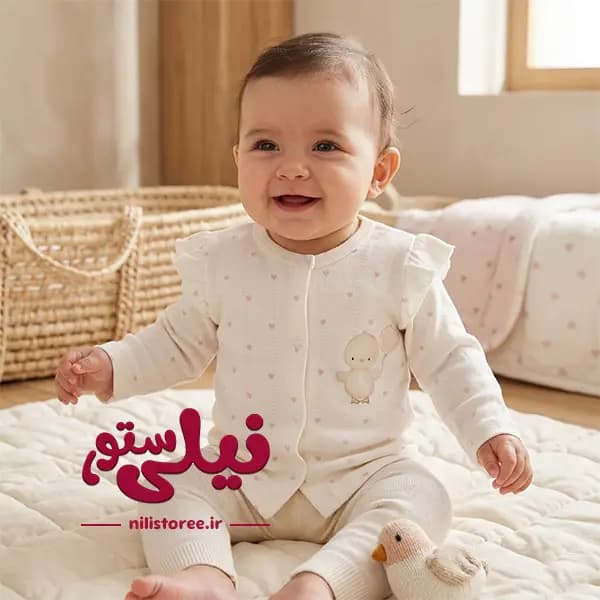 ست جعبه ای 3 تکه طرح جوجه برند نیلی کد 3105 — تصویر ۲